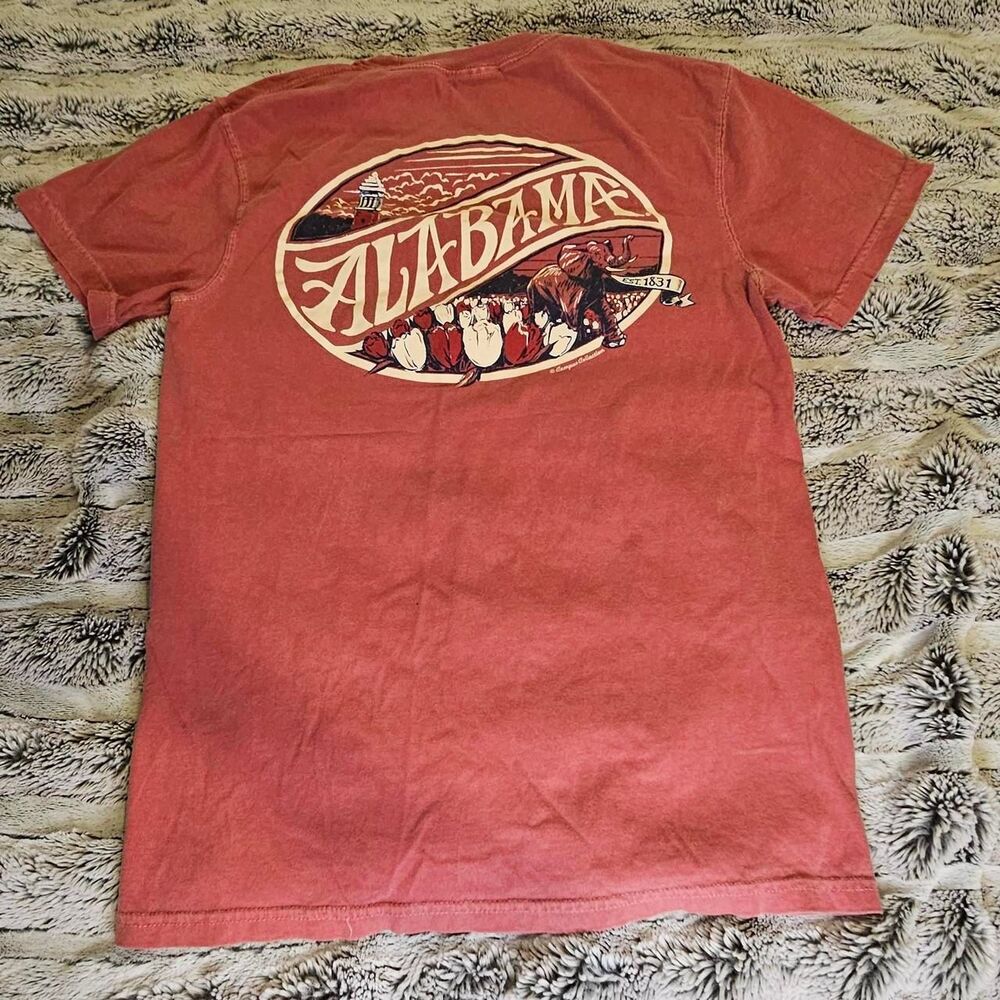 Comfort-colors Men's Red T-shirt